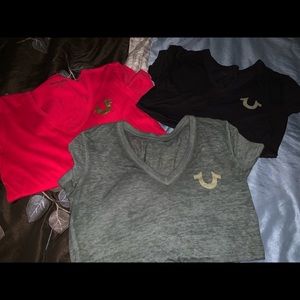 WOMENS TRUE RELIGION SHIRT LOT